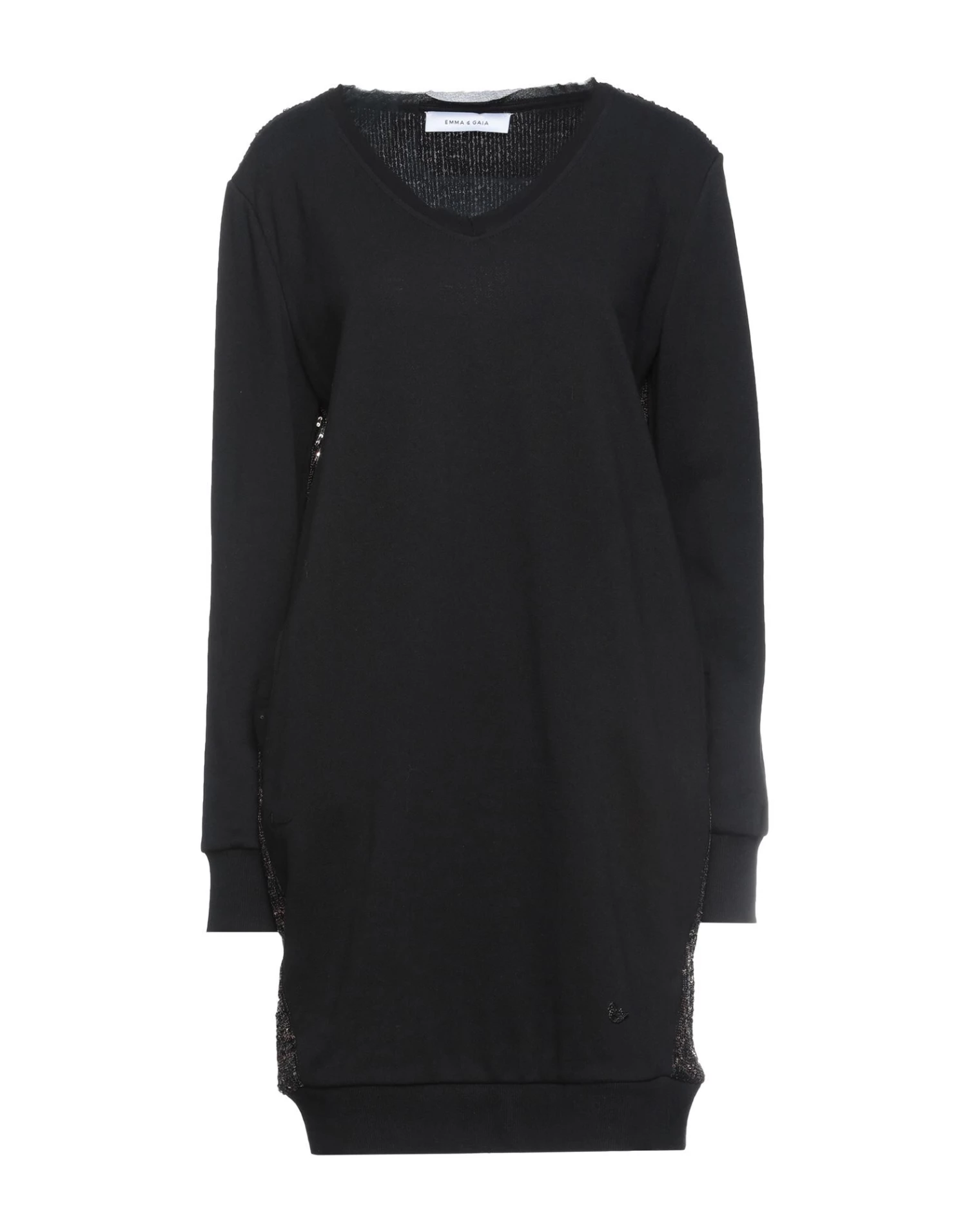 EMMA & GAIA Short Dress For Women Black - Image 5