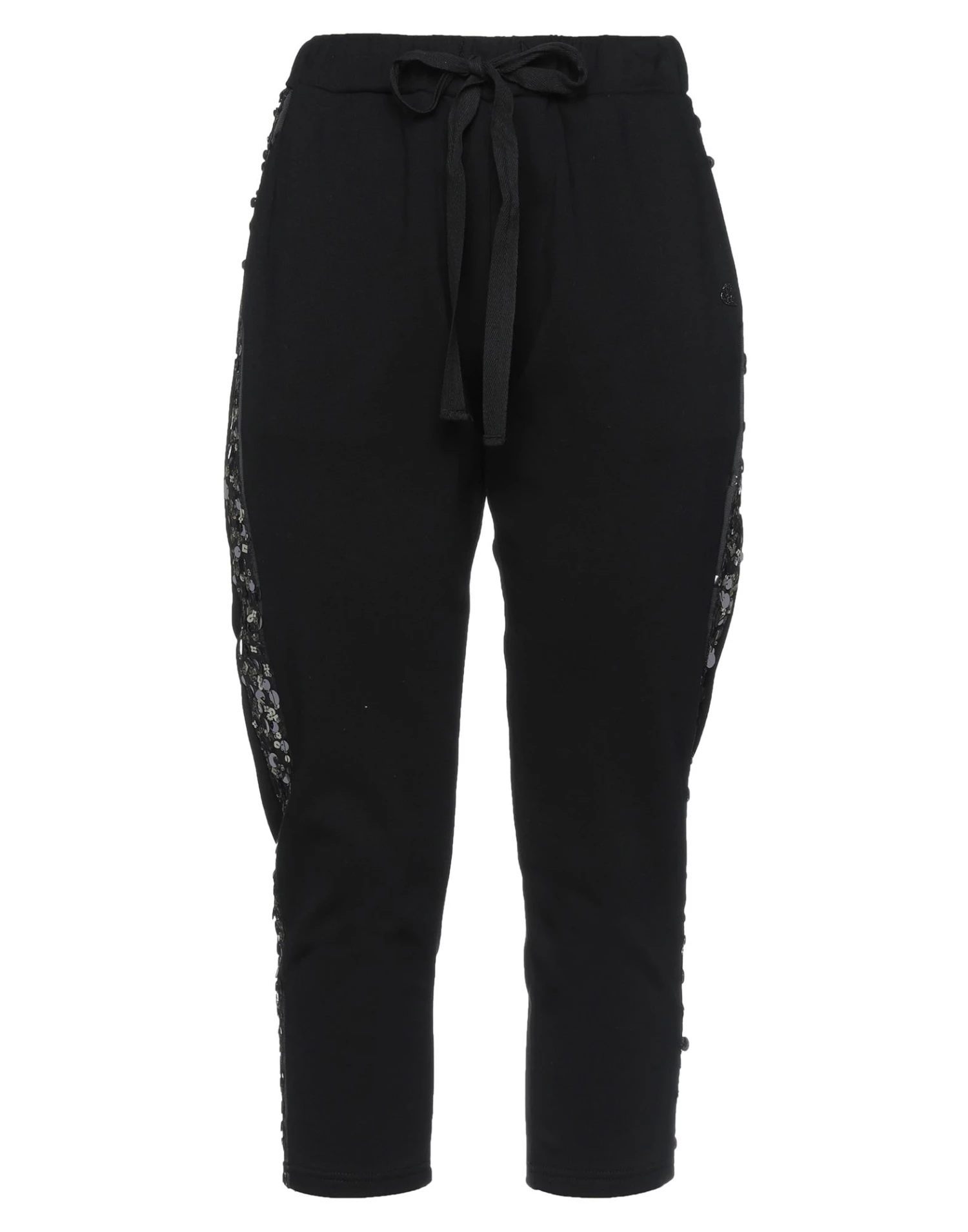 EMMA & GAIA Cropped Pants & Culottes For Women Black