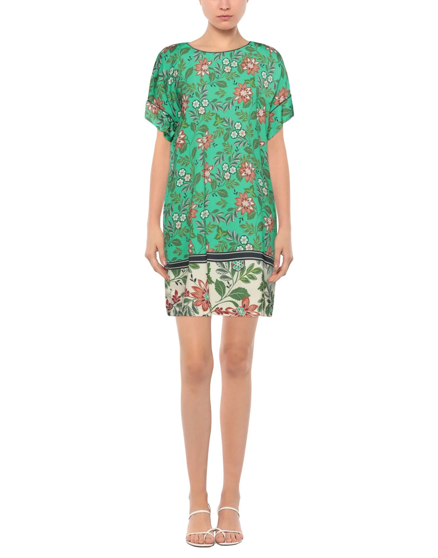 EMMA & GAIA Short Dress For Women Green - Image 2