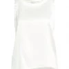 EMMA & GAIA Top For Women Ivory