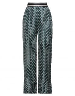 EMMA & GAIA Casual Pants For Women Deep Jade