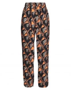 EMMA & GAIA Casual Pants For Women Brown