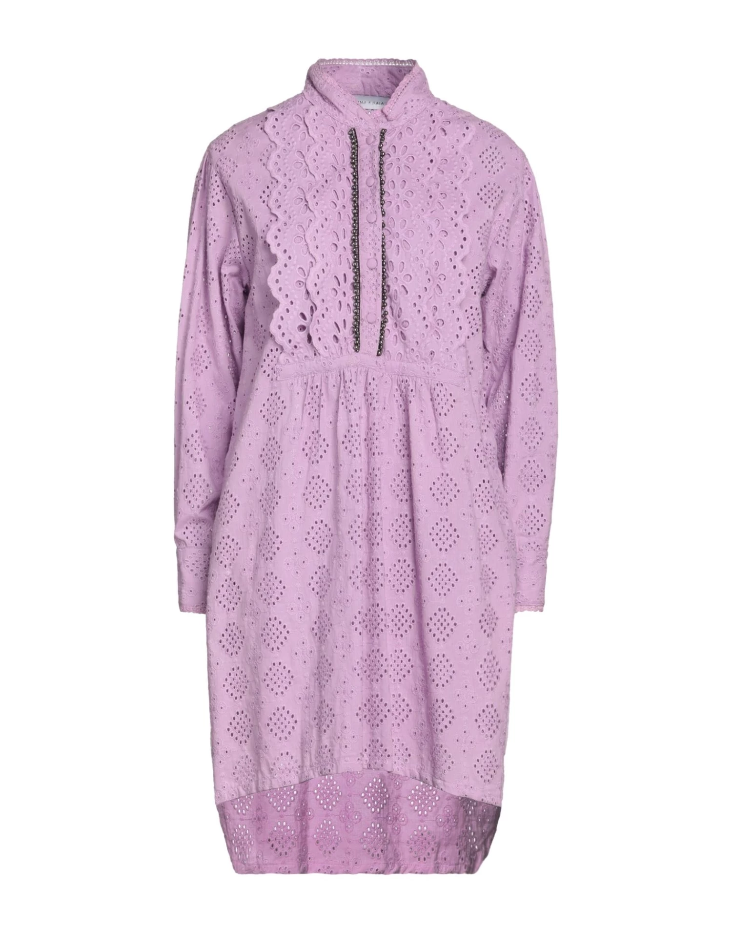 EMMA & GAIA Short Dress For Women Lilac - Image 7