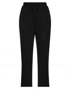 EMMA & GAIA Cropped Pants & Culottes For Women Black