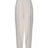 EMMA & GAIA Casual Pants For Women Beige