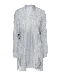 EMMA & GAIA Cardigan For Women Light Grey