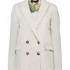 EMMA & GAIA Blazer For Women Beige
