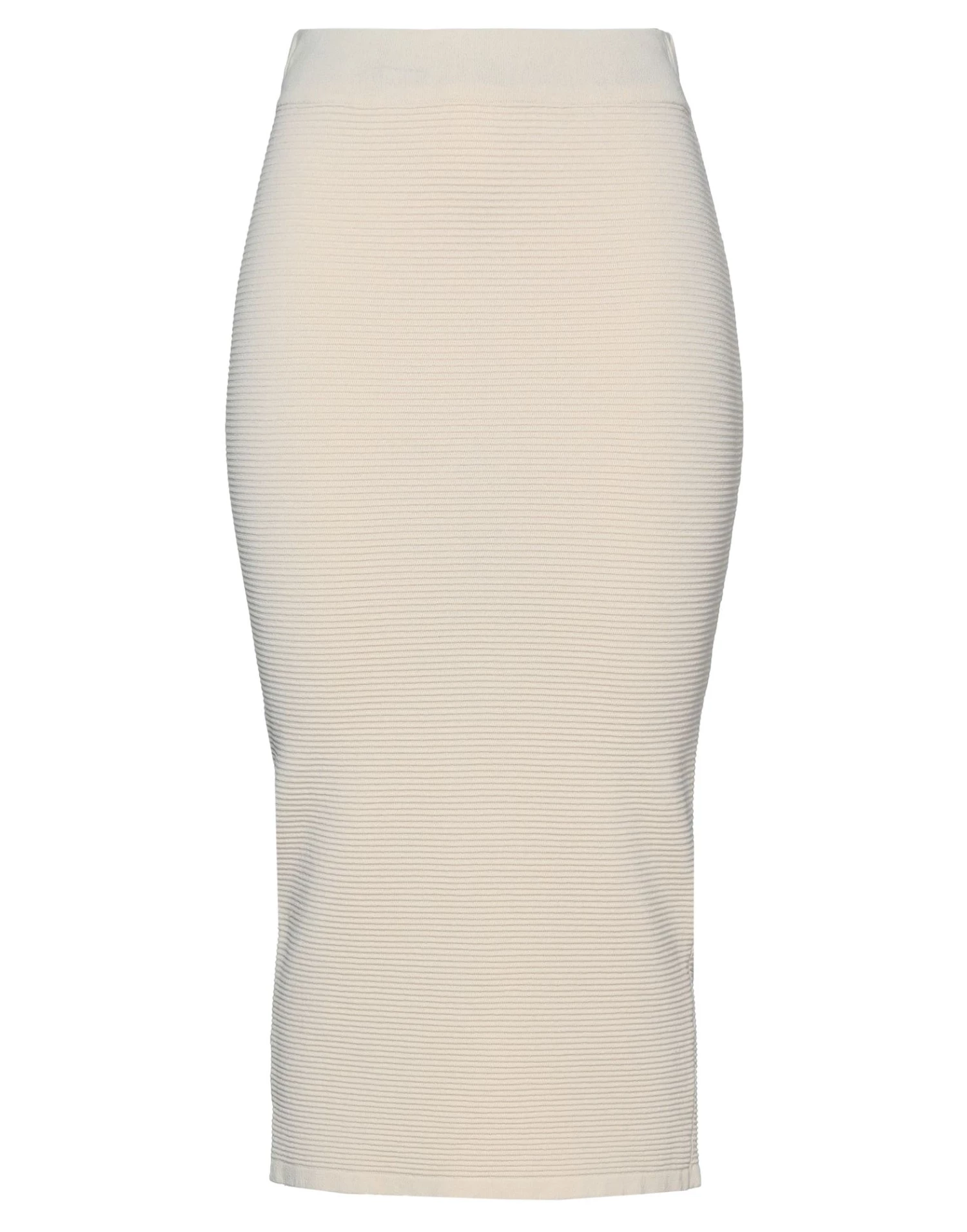 EMMA & GAIA Midi Skirt For Women Beige