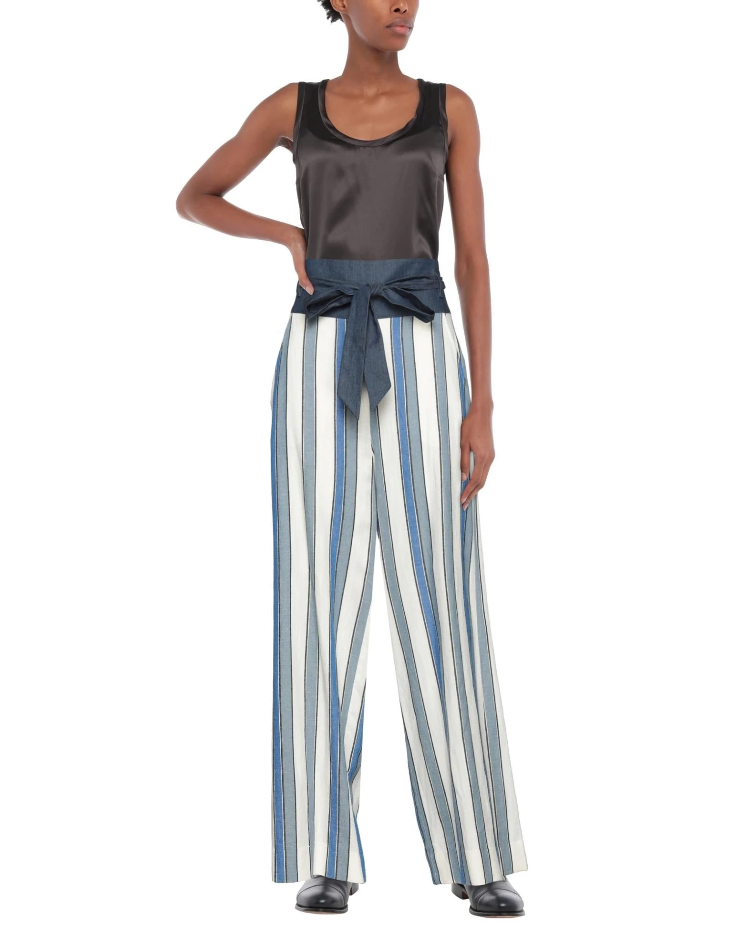 EMMA & GAIA Casual Pants For Women Blue - Image 2