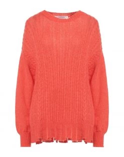 EMMA & GAIA Sweater For Women Coral