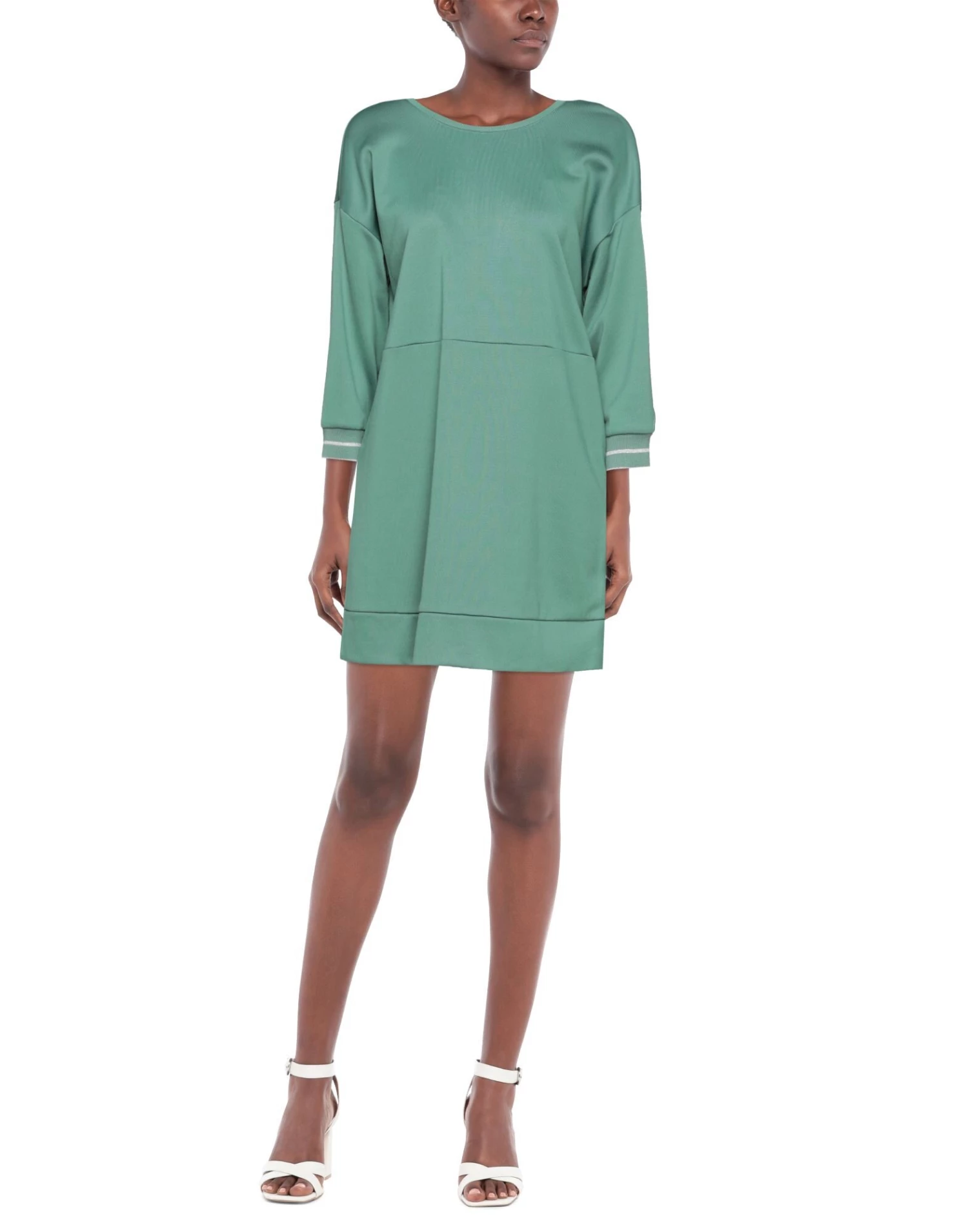 EMMA & GAIA Short Dress For Women Green - Image 2