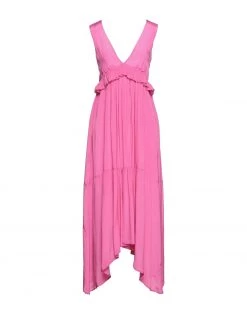 EMMA & GAIA Long Dress For Women Fuchsia