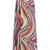 EMMA & GAIA Maxi Skirts For Women Beige