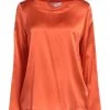 EMMA & GAIA Blouse For Women Orange