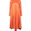 EMMA & GAIA Midi Dress For Women Orange