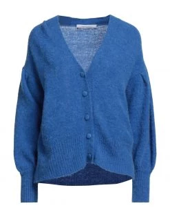 EMMA & GAIA Cardigan For Women Blue