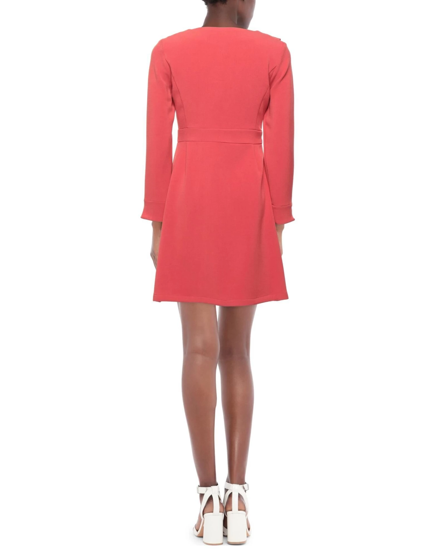 EMMA & GAIA Short Dress For Women Rust - Image 3
