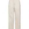 EMMA & GAIA Casual Pants For Women Beige