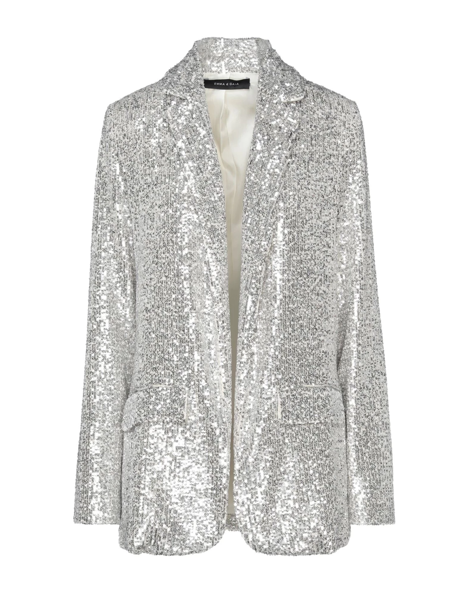 EMMA & GAIA Blazer For Women Silver