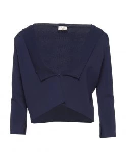 EMMA & GAIA Cardigan For Women Dark Blue