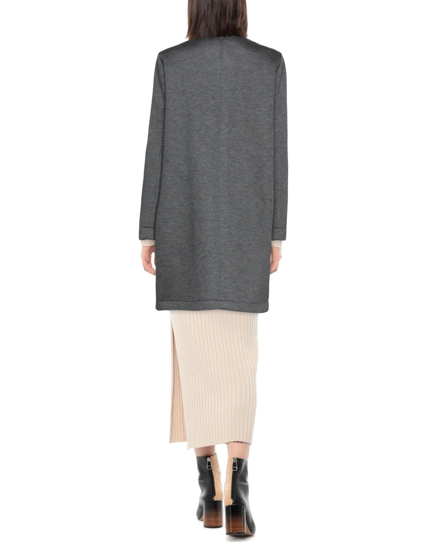 EMMA & GAIA Full-length Jacket For Women Grey - Image 3