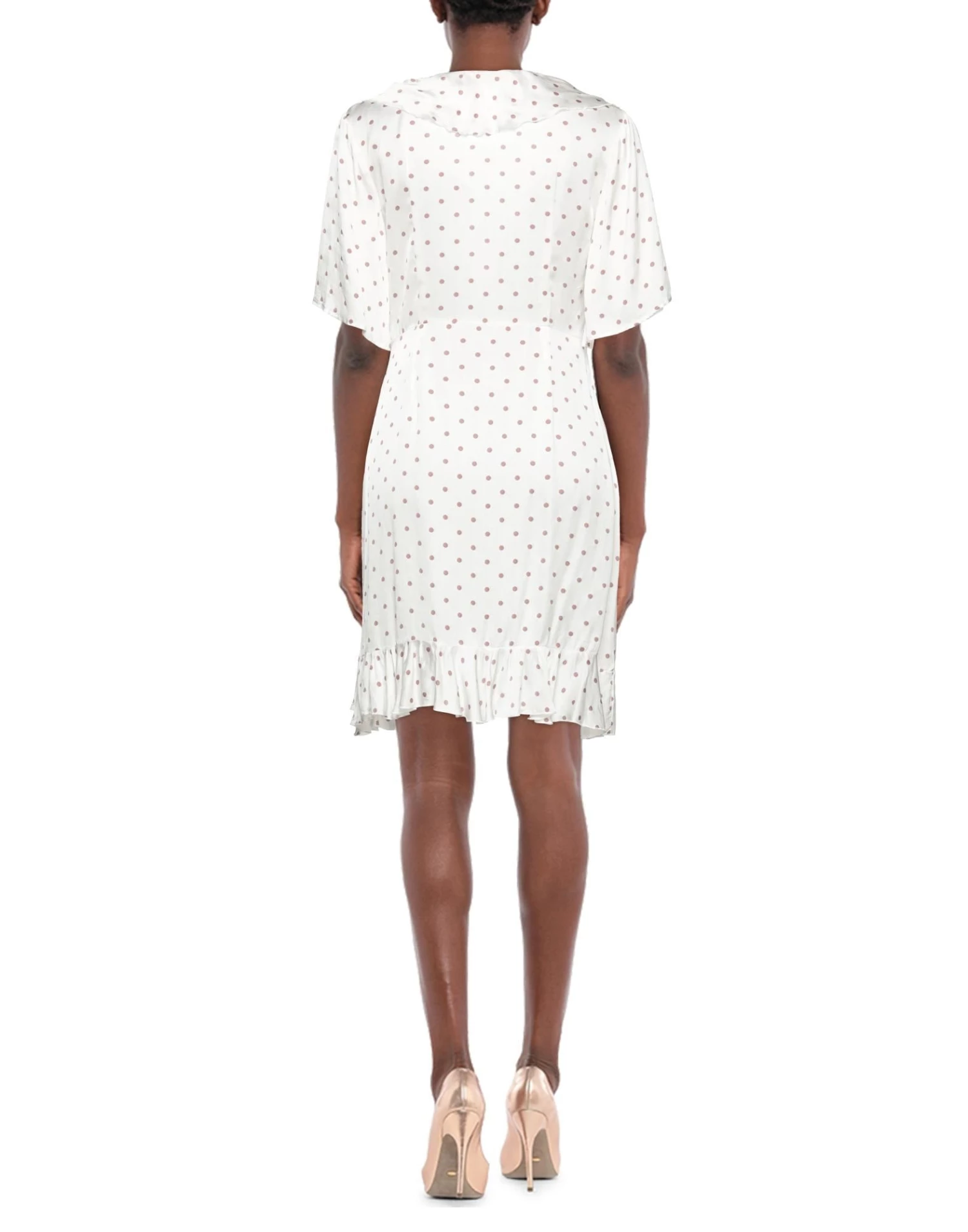 EMMA & GAIA Short Dress For Women White - Image 3