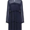EMMA & GAIA Short Dress For Women Dark Blue
