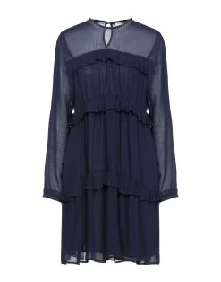 EMMA & GAIA Short Dress For Women Dark Blue