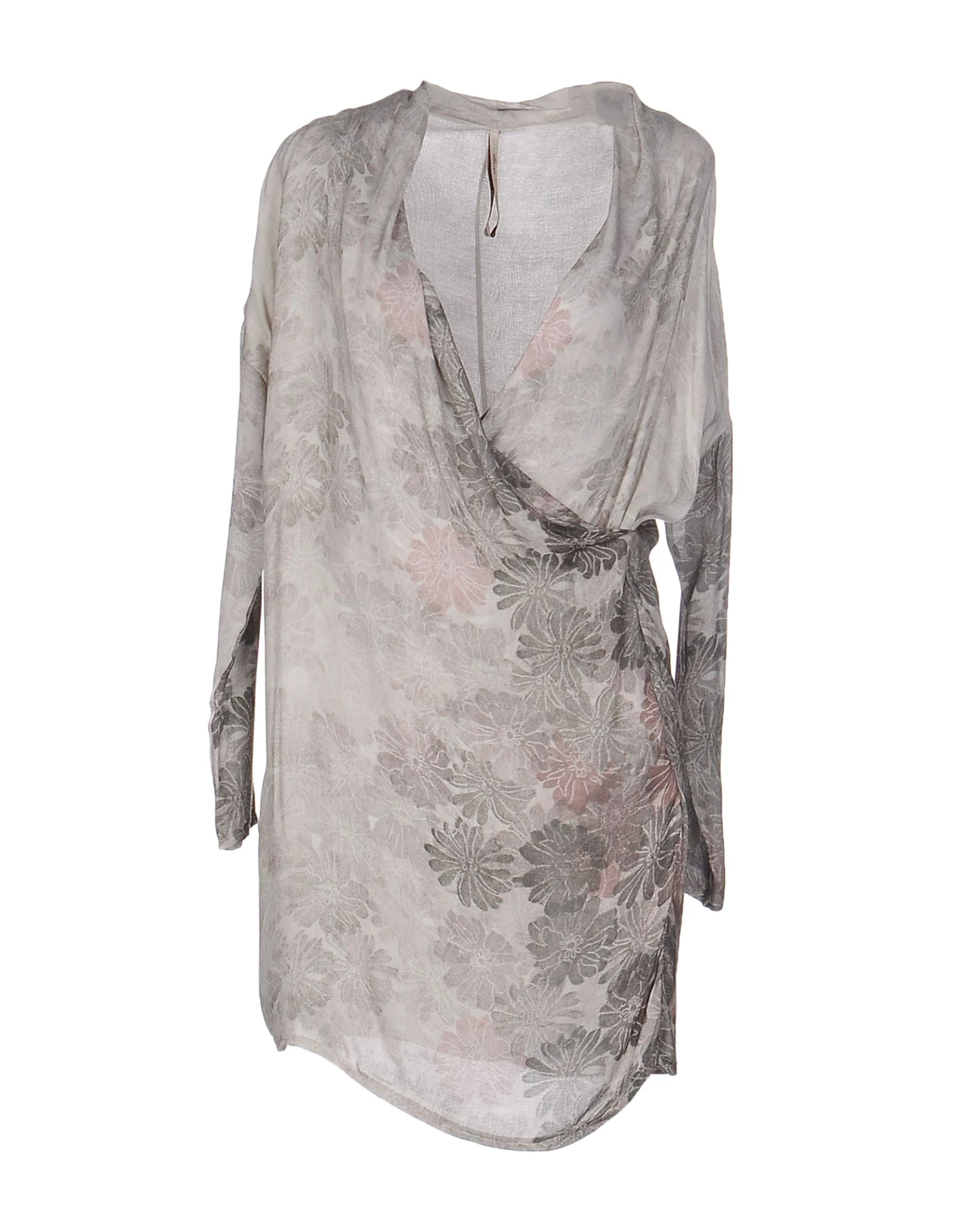 EMMA & GAIA Short Dress For Women Light Grey