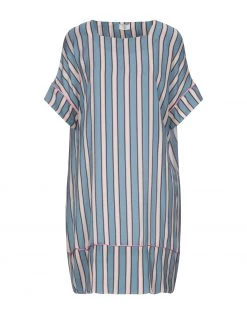 EMMA & GAIA Short Dress For Women Pastel Blue