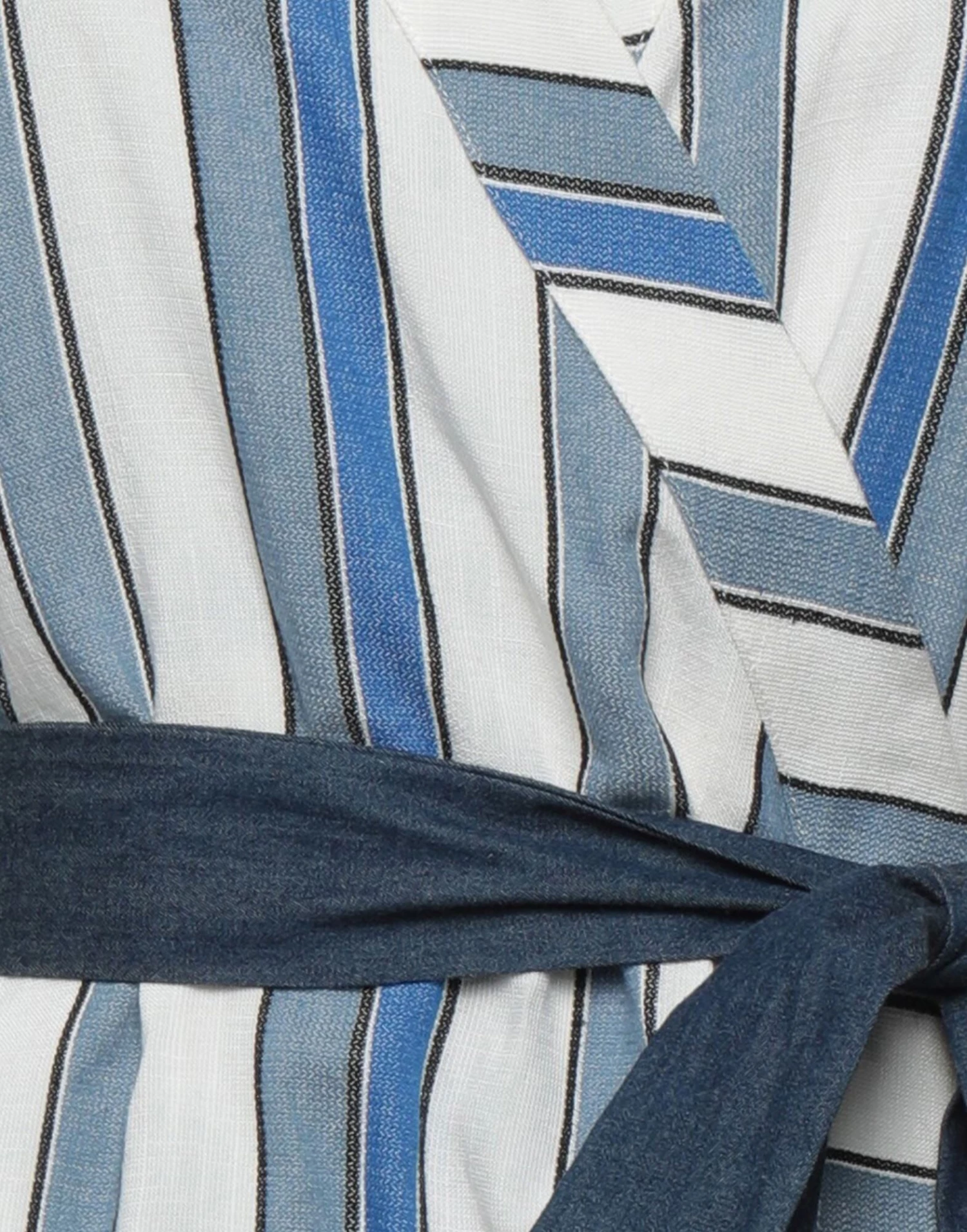 EMMA & GAIA Striped Shirt For Women White - Image 4