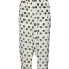 EMMA & GAIA Casual Pants For Women White