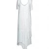 EMMA & GAIA Midi Dress For Women White