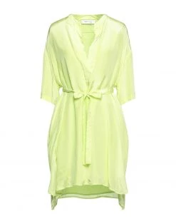 EMMA & GAIA Short Dress For Women Acid Green