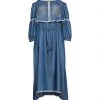 EMMA & GAIA Long Dress For Women Blue