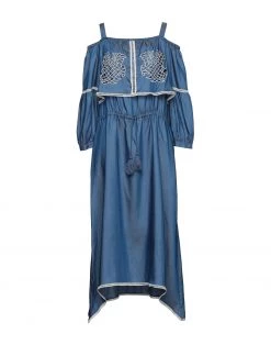 EMMA & GAIA Long Dress For Women Blue