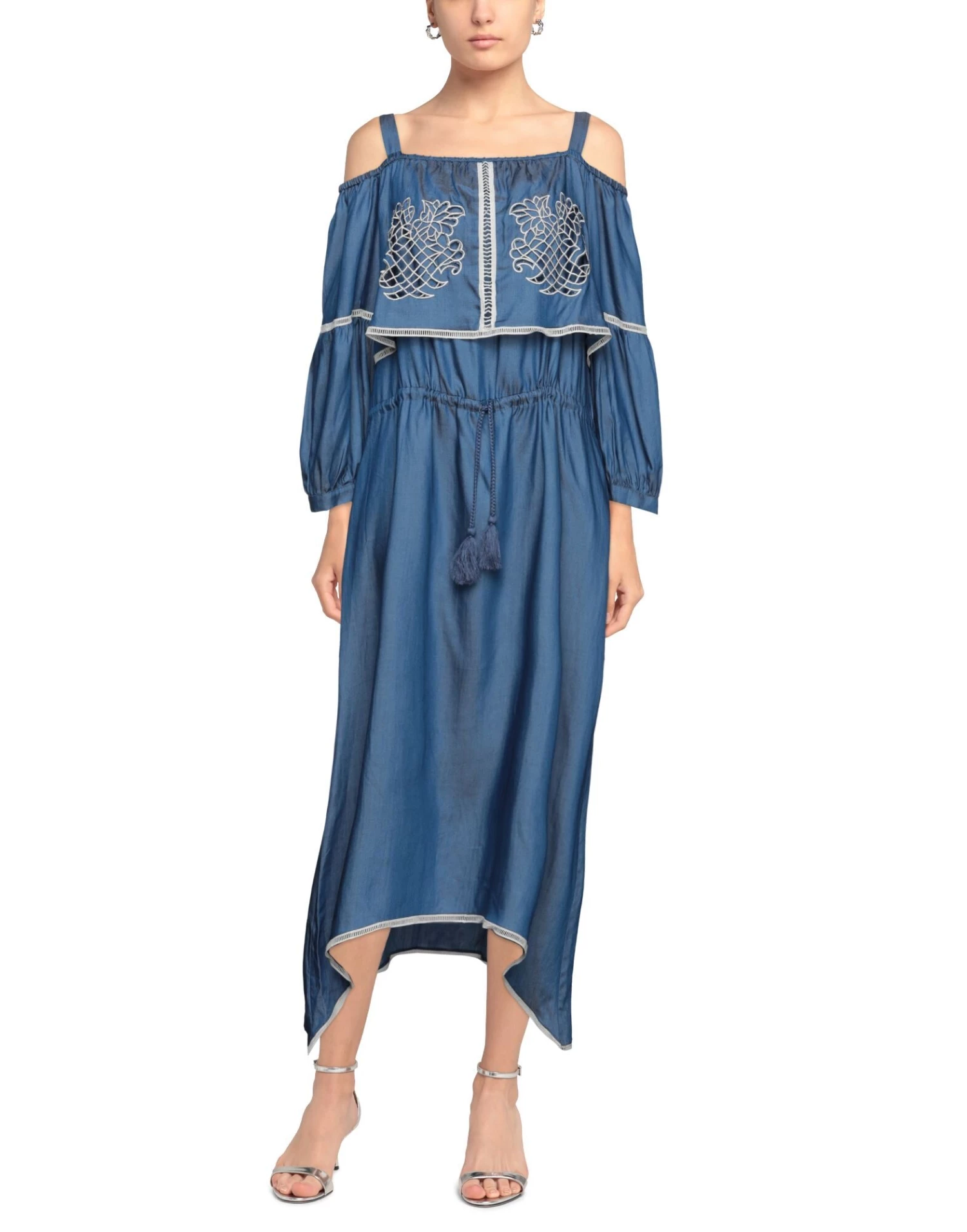 EMMA & GAIA Long Dress For Women Blue - Image 2