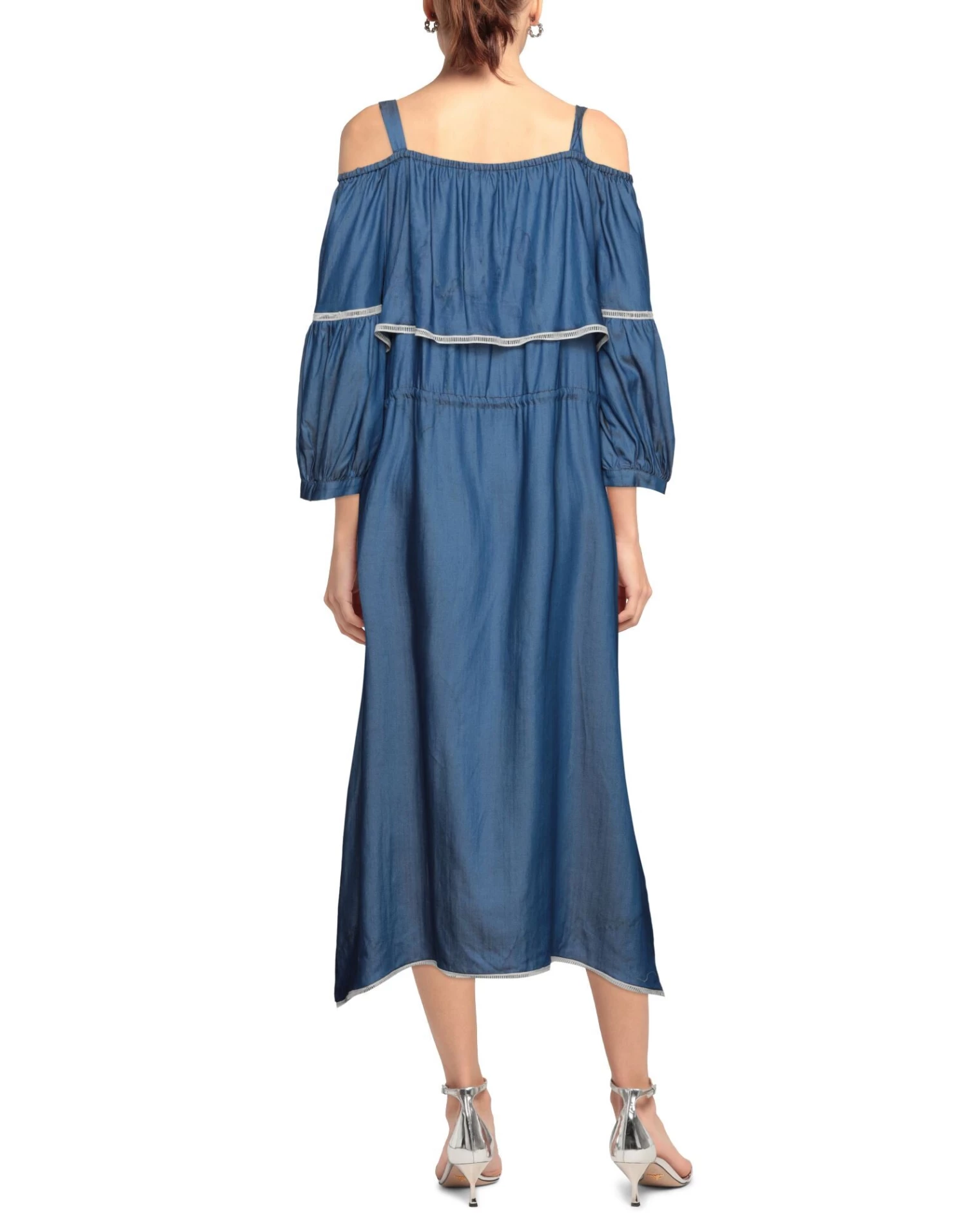 EMMA & GAIA Long Dress For Women Blue - Image 3