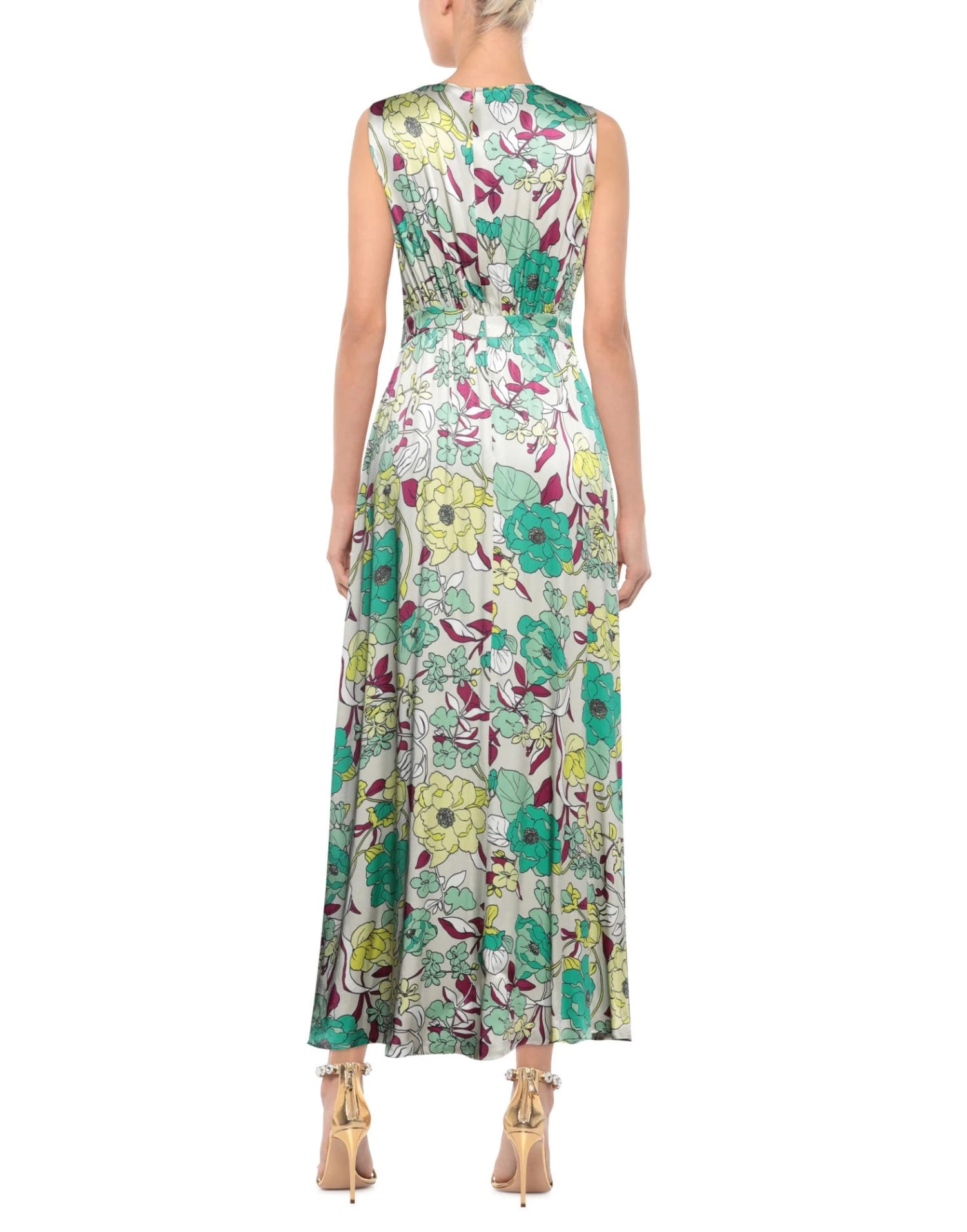 EMMA & GAIA Long Dress For Women Beige - Image 3