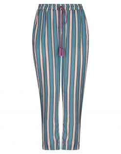 EMMA & GAIA Casual Pants For Women Pastel Blue