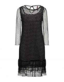 EMMA & GAIA Midi Dress For Women Black