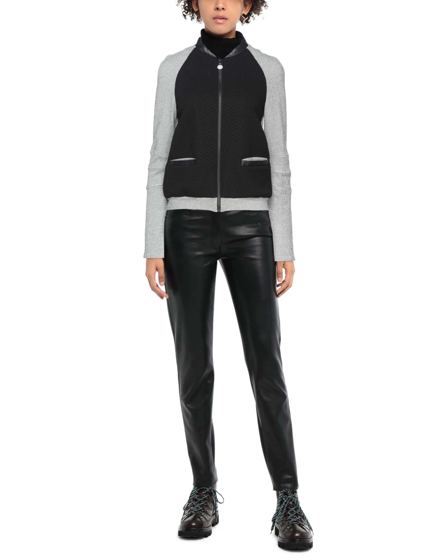 EMMA & GAIA Bomber For Women Black - Image 2