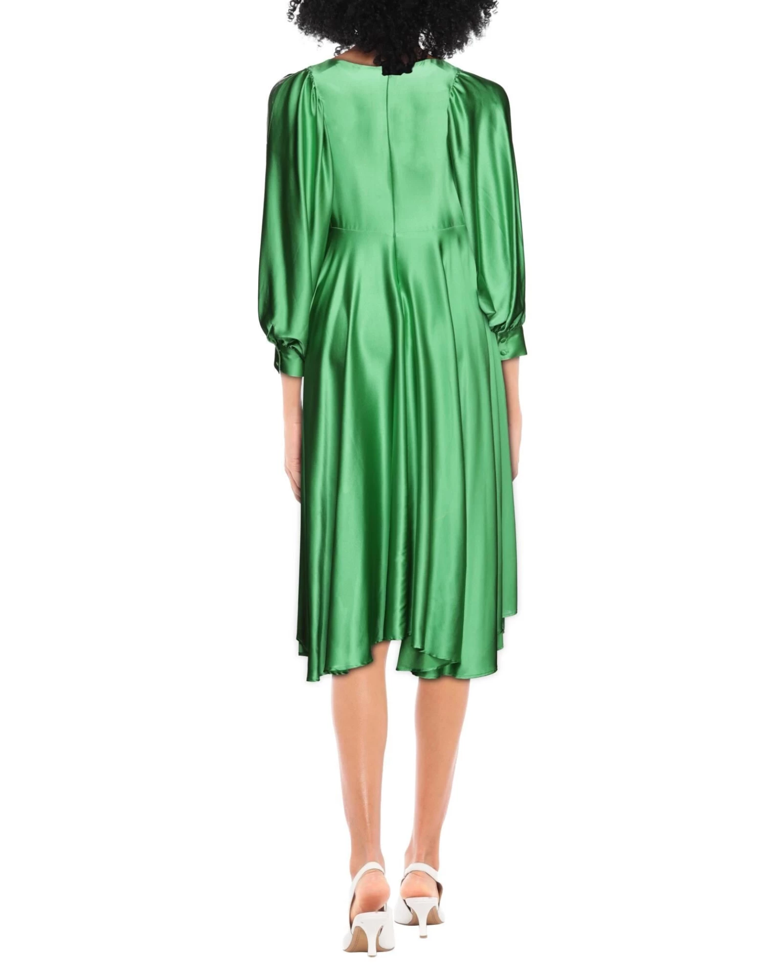 EMMA & GAIA Midi Dress For Women Green - Image 3