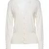 EMMA & GAIA Cardigan For Women White