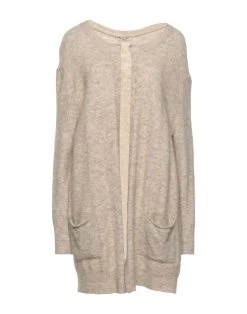 EMMA & GAIA Cardigan For Women Sand