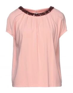 EMMA & GAIA Blouse For Women Salmon Pink