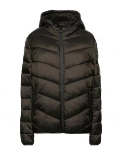 EMMA & GAIA Shell Jacket For Women Military Green