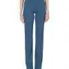 EMMA & GAIA Casual Pants For Women Slate Blue