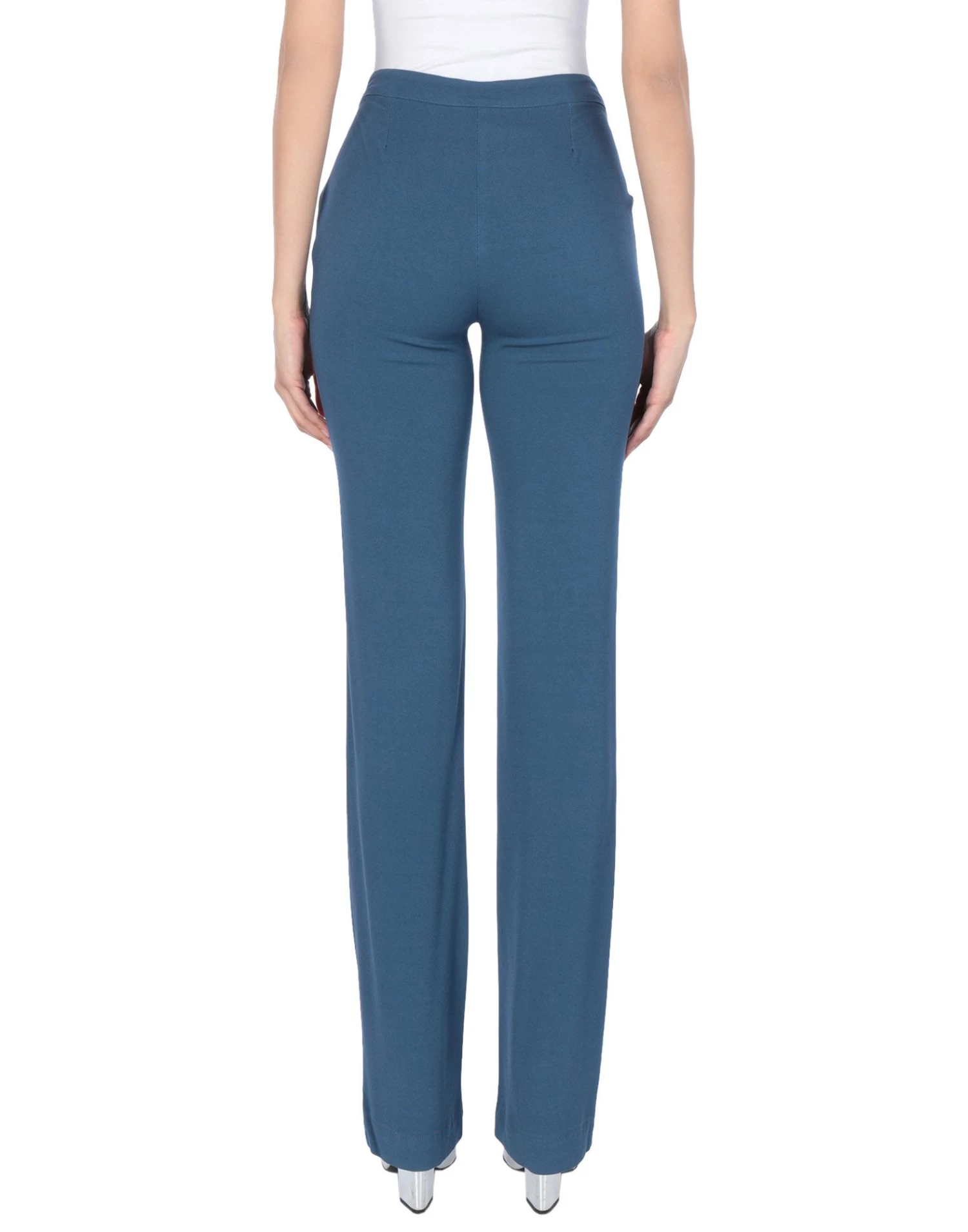 EMMA & GAIA Casual Pants For Women Slate Blue - Image 2