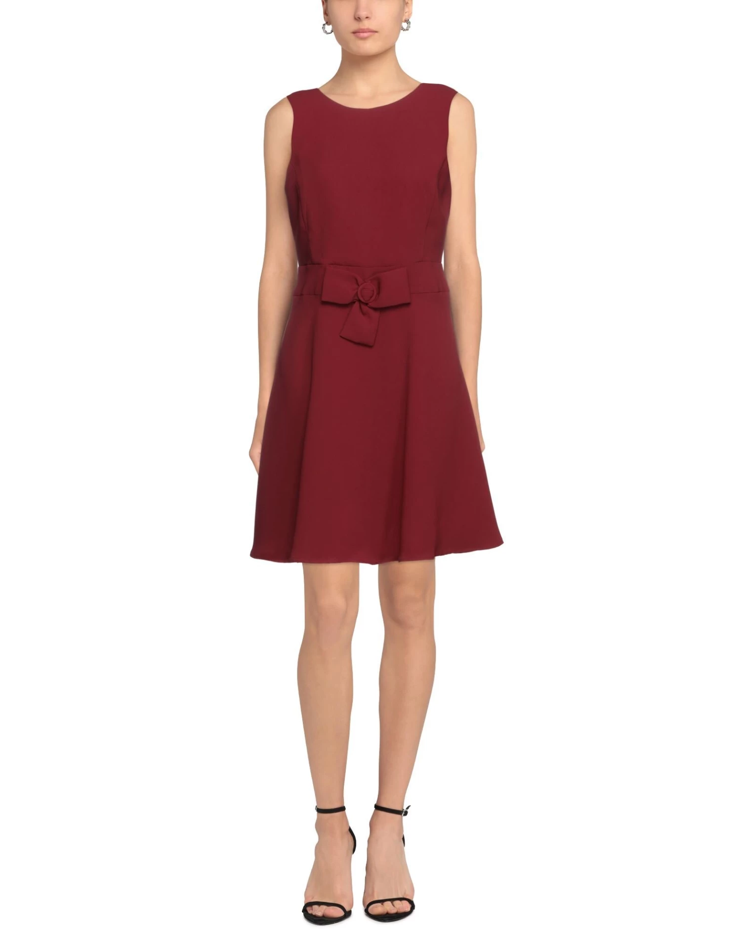EMMA & GAIA Short Dress For Women Brick Red - Image 2